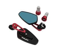 Motocicleta Espejos Espejos Retrovisores para Manillar De Motocicleta para Yamaha TMAX530 TMAX500 TMAX 500 TMAX T-MAX 530 SX DX (2017-2018) XP530 Extremo Barra Retrovisor(Color 4)
