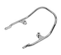 Motocicleta Estante Trasero De Equipaje Para Kawasaki Z650RS 2021 2022 2023 Parachoques Trasero Asiento De Pasajero Manillar De Mano(Chrome)