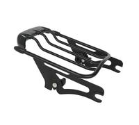 Motocicleta Estante Trasero para Touring, para Carretera, para King, para Calle, para Electra, para Glide 2009-2022 Portaequipajes Doble Desmontable para Motocicleta,(Negro)