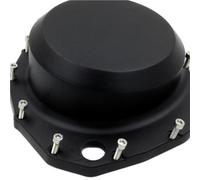 Motocicleta Estator Motor Compatible con GSX1300R B-King 1999-2022 Cubierta de Embrague de Motor Transparente cromada para Motocicleta Protector cárter dmotor Cubierta(MT313-001-BK)