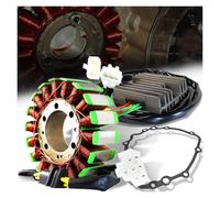 Motocicleta Estator Para CBR 600 Para CBR600F Para CBR600F4I 2001-2006 Bobina Estator Magneto Estator + Rectificador Regulador Voltaje + Kit De Juntas(1 juego)