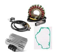 Motocicleta Estator Para Kawasaki Para KLE250 Para Anhelo 1993-2001 Regulador Rectificador + Junta De Tapa De Estator + Bobina De Estator 21003-1154(F)