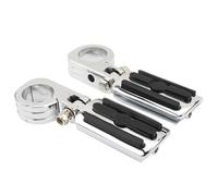 Motocicleta Estribera para Harley Suzuki Yamaha Cafe,Reposapiés De Motocicleta Controles Pie Clavija Pedal Extensión Accesorios,C