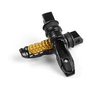 Motocicleta Estriberas Clavijas De Aluminio Universales para Motocicleta Estriberas Traseras para Pasajero Pedales Reposapiés, Modificación De Pedal Reposapiés Pedales(1)