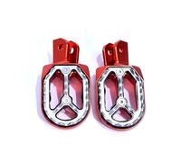 Motocicleta Estriberas Para X Segway Para X160 Para X260 Bicicletas Eléctricas Scooters Motos Para Cross Todoterrenos Accesorios Modificados Piezas Estriberas Pedales Abeja(Orange 1PCS)
