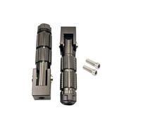 Motocicleta Estriberas Pedal Plegable Universal para Motocicleta