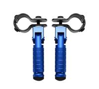 Motocicleta Estriberas Reposapiés Plegables Universales para Motocicleta Pedales Traseros De 8MM 90 Grados 2 Uds Reposapiés Pedales(3)