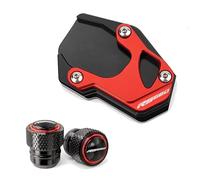 Motocicleta Extensión Almohadilla Extensión Pata Cabra Motocicleta Para Aprilia Para Tuono 660 Placa Ampliador Base Tapas Para Válvulas Neumáticos Placa Caballete Lateral