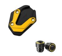 Motocicleta Extensión Almohadilla Pata Lateral Motocicleta Para Royal Para Enfield Para Himalayan 450 Para Himalayan450 Placa Extensión Cabra Ampliador Placa Caballete Lateral