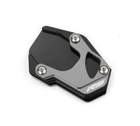 Motocicleta Extensión Almohadilla Soporte Lateral Motocicleta Para Aprilia RS457 RS 457 Placa Extensión Base Del Ampliador, Tapas Válvulas Neumáticos Almohadilla Caballete Lateral