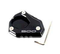 Motocicleta Extensión Almohadilla Soporte Pata Lateral Motocicleta Para Para Z500 Para Z 500 2024 2025 Extensor Placa Ampliador Base Almohadilla Caballete Lateral