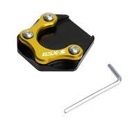 Motocicleta Extensión Base Para Caballete Lateral De Motocicleta Para SUZUKI GSXS1000F GSXS1000 GSXS 1000F 1000 2015-2020 Extensión Soporte Placa Caballete Lateral