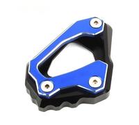 Motocicleta ExtensióN de Caballete Almohadilla De Soporte Lateral para Motocicleta, Soporte De Extensión para Pata De Cabra, para Yamaha MT-10 2016-2022 MT-10 SP 2022-2023(Blue)