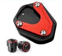 Motocicleta Extensión Placa Soporte Caballete Lateral Motocicleta Para Para CB300R Para CB 300 Para CB300 R Extensión Pata Cabra Tapas Válvula Almohadilla Caballete Lateral