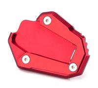 Motocicleta Extensión Soporte Almohadilla De Extensión para Caballete Lateral De Motocicleta para Ducati Scrambler Desert Sled Full Throttle Icon Dark Cafe Racer 1100 Aballete Almohadilla(Rojo 3)