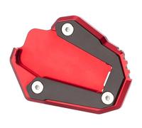 Motocicleta Extensión Soporte Almohadilla De Extensión para Caballete Lateral De Motocicleta para Ducati Scrambler Desert Sled Full Throttle Icon Dark Cafe Racer 1100 Aballete Almohadilla(Rojo 2)