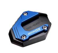 Motocicleta Extensión Soporte Almohadilla Para Pata De Cabra De Motocicleta Para B&MW F850 GS Adventure,F 750, 850 GSA,F 900 GS ADV,PlacaDe Extensión De Caballete Lateral Aballete Almohadilla(Azul 2)