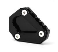 Motocicleta Extensión Soporte Placa De Caballete Lateral para Motocicleta para B&MW M 1000 R M1000 R 2023 2024 2025, Extensión De Pata De Cabra Aballete Almohadilla(Negro)