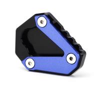 Motocicleta Extensión Soporte Placa De Caballete Lateral para Motocicleta para B&MW M 1000 R M1000 R 2023 2024 2025, Extensión De Pata De Cabra Aballete Almohadilla(Azul)
