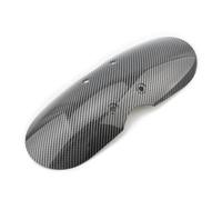 Motocicleta Extensor Guardabarros Para Scrambler Para T100 2001-2016 Máscara Guardabarros Parte Delantera Corta Negra Para Motocicleta Carenado Contra Salpicaduras(A)
