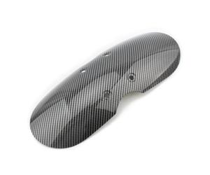 Motocicleta Extensor Guardabarros Para Scrambler Para T100 2001-2016 Máscara Guardabarros Parte Delantera Corta Negra Para Motocicleta Carenado Contra Salpicaduras(A)