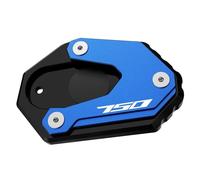 Motocicleta Extensor Pata Cabra Para SUZUKI GSR750 Placa De Extensión Para Pata De Cabra Lateral CNC Para Motocicleta(Blue)