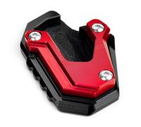 Motocicleta Extensor Pata Cabra Soporte Lateral De Pie De Motocicleta Almohadilla Ampliadora Pedal Auxiliar Para R1300RT 2025 2026(Red)