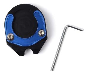 Motocicleta Extensor Pata Para Yamaha Para NMAX155 Para AEROX155 Para XMAX 250 300 2017-2019 Kickstand Soporte Lateral Extensión Pad Ampliadora Plat(3155)