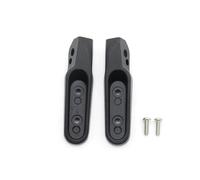 Motocicleta Foot Pegs Para TIGER 850 900 Para PRO 2020-2024 Reposapiés Trasero De Motocicleta Pedales Piezas Aluminio Pedal Pie Moto(Black)