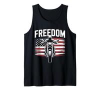 Motocicleta Freedom Rider Camiseta sin Mangas