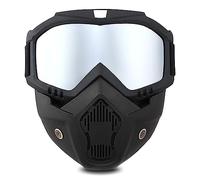 Motocicleta Gafas TAIZER Gafas Motocross Protección Máscara Facial Desmontables Gafas Ciclismo Casco Gafas Esquí Gafas Carreras Riding Gafas para Mujeres Hombres