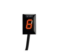 Motocicleta Gear Indicador Display Accesorios Motocicleta Indicador de Marcha para Goldwing para GL1800 2005-2017 2016 Indicador de Marcha Medidor(Orange)