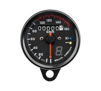 Motocicleta Gear Indicador Display Accesorios para Motocicleta Faro LED con Kilómetro Señal Indicador De Marcha Medidor De Luz Odómetro Velocímetro Electrónico Motocicleta