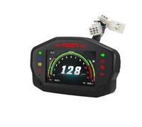 Motocicleta Gear Indicador Display Medidor De Velocidad para Motocicleta Velocímetro Digital TFT 12000RPM Odómetro Retroiluminado De 6 Velocidades para Motocicleta De 2 Y 4 Cilindros
