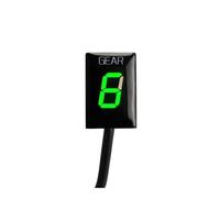 Motocicleta Gear Indicador Display Medidor Indicador De Pantalla De Engranaje De Motocicleta para CB1000R para CB1100 para CB1300S para CBF600 para CBF1000 F FA(Green)