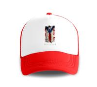Motocicleta Gorra Bandera De Puerto Rico Retro Sombrero para El Sol Ajustable Sombrero Verano para Mujer Running Dia del Padre