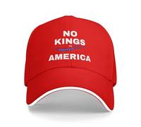 Motocicleta Gorra No Hay Rey En América Anti-2024 2025 Clásica Sombrero Verano Secado Rápido Sombrero para Unisex Hombre Golf