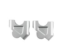 Motocicleta Handlebar Abrazadera Elevada para BMW R1250GS LC ADV 2019-2022 Manubrio Moto Alluminio CNC 32MM 1 1/4" Drag Riser Clamp Fijas Manillar Moto Soporte Resistente Riser(Plata)