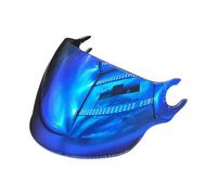 Motocicleta Helmet Lens Visor Motorcycle Wind Shield- Helmet Lens Visor Shield- for OF562 F19A(Clear)(Tea for Revo Blue)