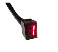 Motocicleta Indicador Engranaje Medidor Velocidad Indicador De Marcha Digital LED Universal, Pantalla De Motocicleta, Sensor De Palanca De Cambios, 5 Marchas, Indicador De Marchas