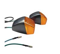 Motocicleta Intermitente Luces Señal 2X Lámpara Indicadora De Luz Giro Apta para VFR400 NC30 CBR250 MC22 RVF400 NC35 NSR250 MC18 MC28 Kit Reemplazo Uso General