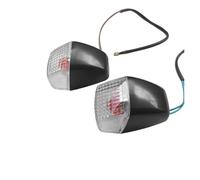 Motocicleta Intermitente Luces Señal 2X Lámpara Indicadora De Luz Giro Apta para VFR400 NC30 CBR250 MC22 RVF400 NC35 NSR250 MC18 MC28 Kit Reemplazo Uso General