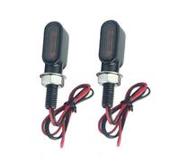 Motocicleta Intermitentes lndicadora Luz Intermitente Trasera de 8 mm para Motocicleta, para Cafe Race, Bobber,para Chopper para Sportster 883 y 1200.