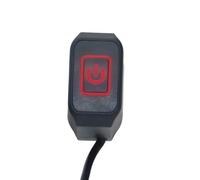 Motocicleta Interruptor de Encendido 22mm 7/8 Pulgada Interruptor Montaje En Manillar Motocicleta Faro Bocina Encendido/apagado Interruptores Retorno Manual Botón Acción De Luces Piezas Motocicleta