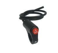 Motocicleta Interruptor de Encendido 22mm Interruptor De Luz De Advertencia Para Motocicleta Doble Señal De Emergencia Accesorio Universal Para Motocicleta