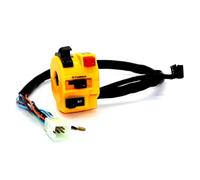 Motocicleta Interruptor de Encendido 22mm Interruptores Manillar Motocicleta Luces Intermitentes Emergencia Luces Antiniebla Bocina Intermitentes Arranque Eléctrico Botón Controlador Del Manillar