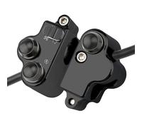 Motocicleta Interruptor de Encendido Compatible Con Suzuki Para Bobber Para Chopper 1" 25 Mm Interruptor De Control Del Manillar De Motocicleta Para Motos Para Custom Sin Arnés Piezas De Motocicleta
