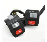 Motocicleta Interruptor de Encendido Compatible Con Yamaha 1 Par Interruptores Control Manillar La Motocicleta Señal Bicicleta Eléctrica Luz Antiniebla Eléctrica Bocina Encendido Apagado
