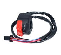 Motocicleta Interruptor de Encendido Compatible Con Yamaha Para M-SLAZ Para MT-15 7/8" 22Mm Manillar Universal Derecho Motocicleta Botón Arranque Apagado Interruptor Encendido Apagado 12V