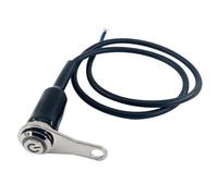 Motocicleta Interruptor de Encendido Diámetro 11 Mm 1 Interruptor De Botón Para Bocina De Motocicleta Encendido Y Apagado Montaje En Manillar Aleación De Aluminio Impermeable 12 V Faros Antiniebla